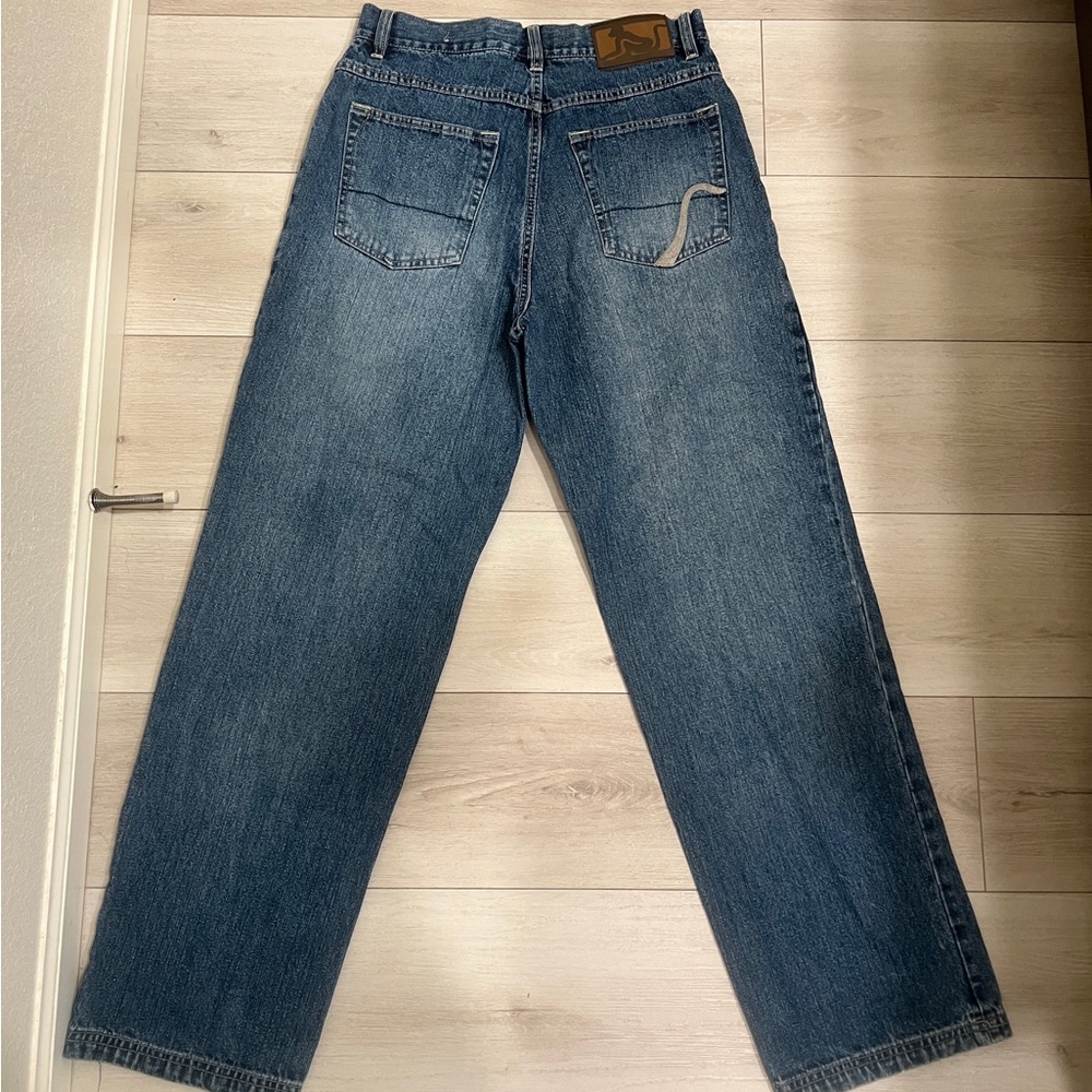 Y2K Vintage DrunknMunky  Men's Blue Jeans Sz. 30/32